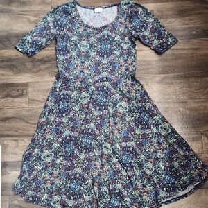 Lularoe Dress Sz Lg